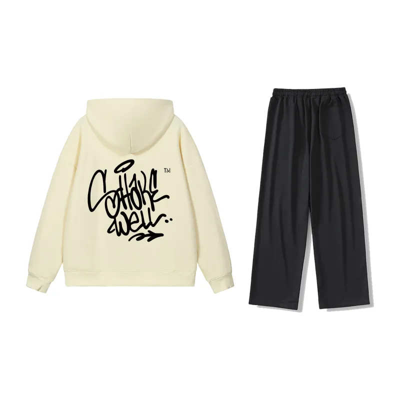 LIGHTNING BEAR Sweatshirt Sets Unisex-28