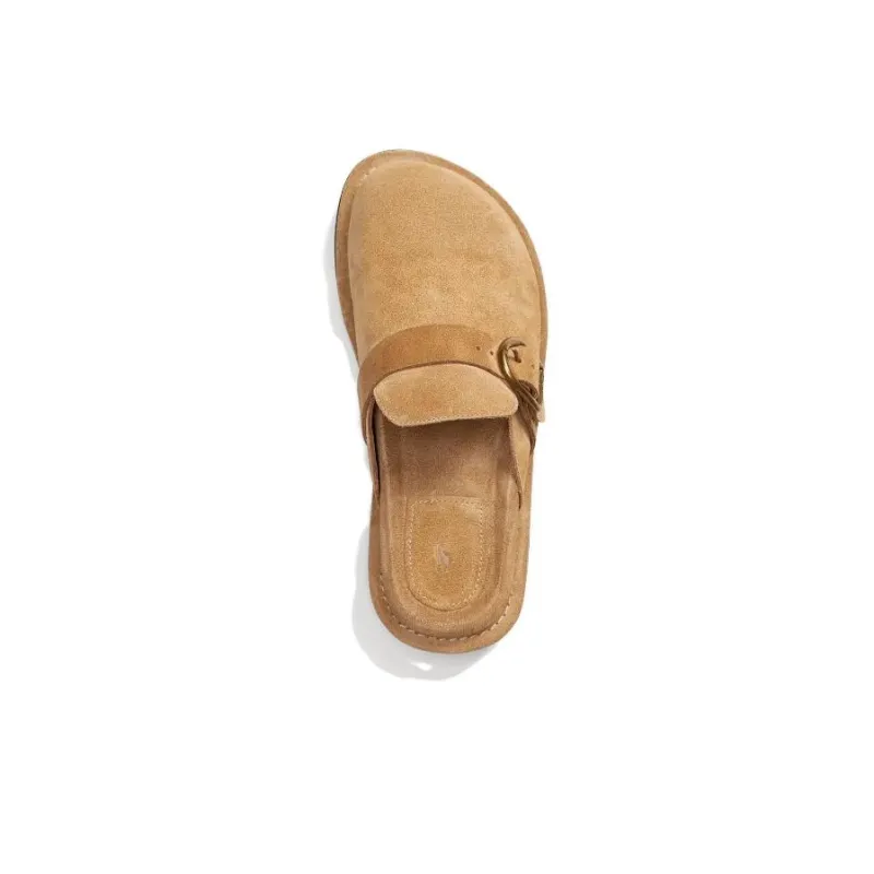 Polo Ralph Lauren Buckle-strap Suede Mules-3