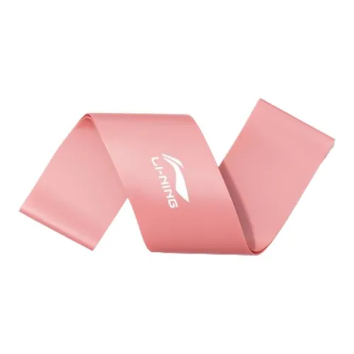 LiNing Resistance Bands Latex Women's 60cm*5cm*0.7mm Magic Pink