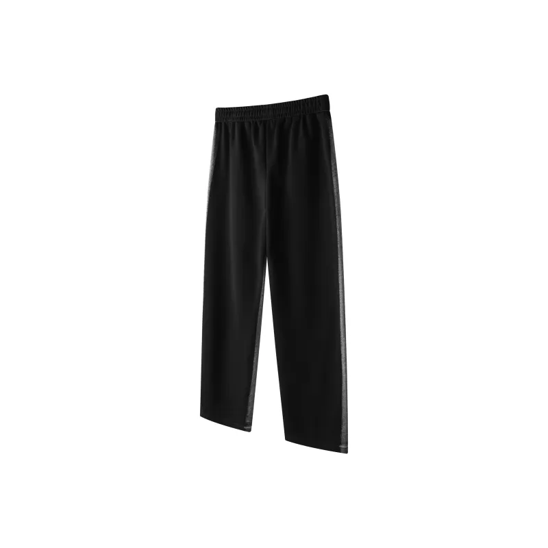 SWAMP AREA Casual Pants Unisex Black-1