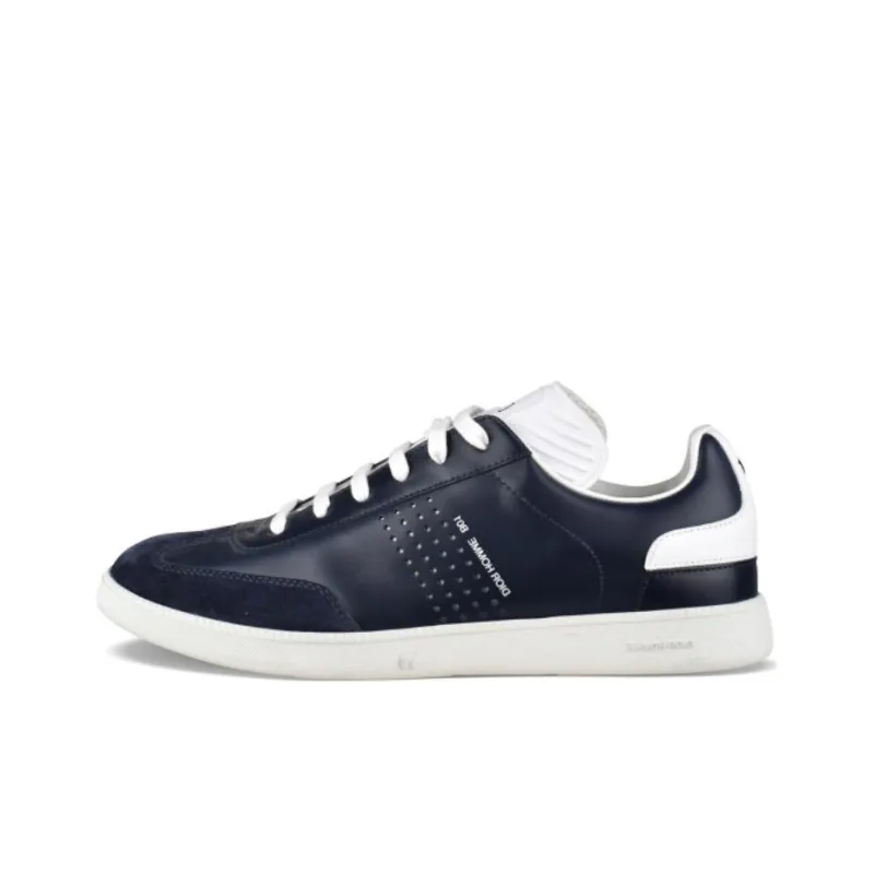 DIOR B01 German Army Trainers Low-Top Skateboard Shoes Women's Black-0