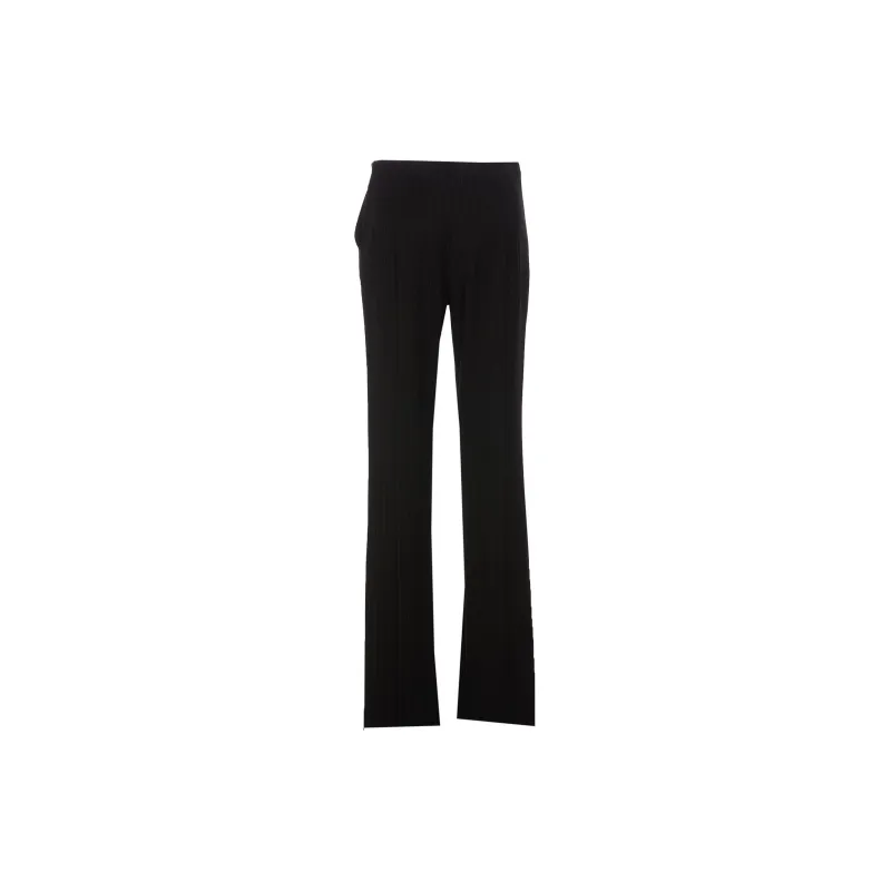 Patrizia Pepe Flannel Pinstripe print Tailored Trousers-1