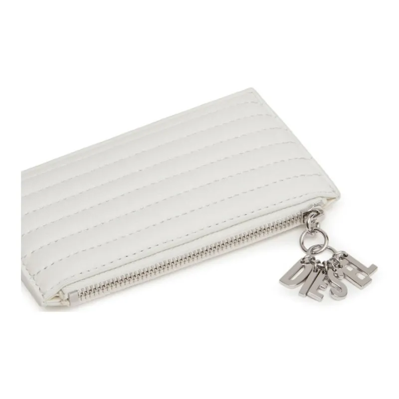 DIESEL Sheepskin Wallets Card Holders Extra Small Women's White-2