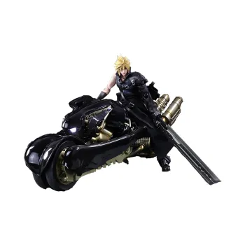 SQUARE ENIX Play Arts Kai, Final Fantasy 7 Sephiroth, Cloud & Fenrir Wolf Action Figures 27.7cm