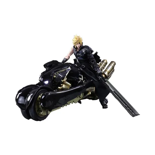 SQUARE ENIX Play Arts Kai, Final Formatori 7 Sephiroth, Cloud & Fenrir Wolf Action Figures 27.7cm