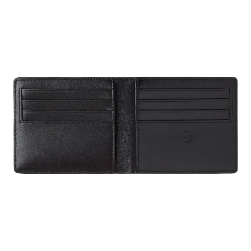 Mulberry Cow Leather Wallet Regular Men's Black-1