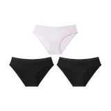 3 Pack (Black+Black+Light Purple)