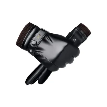 PEAK PU Synthetic Leather Gloves Unisex