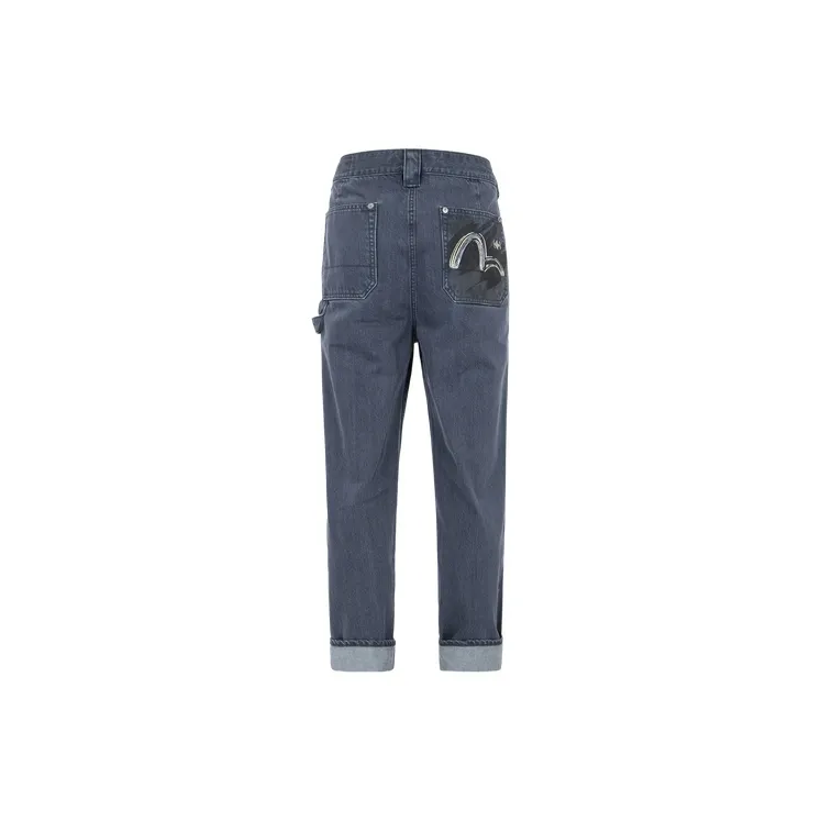 EVISU Jeans Men Dark Charcoal-1