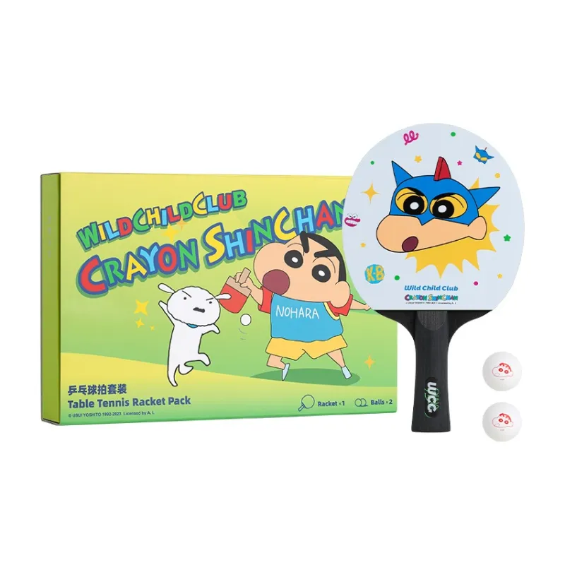 Wild Child Club x Crayon Shinchan Ping Pong Paddles Unisex Wooden-0