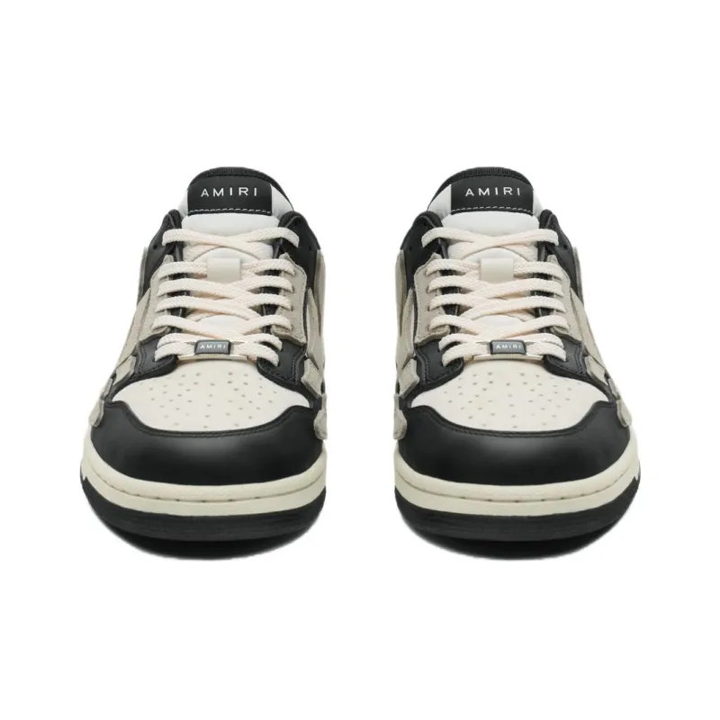 AMIRI Skel Low Top Low Black Alabaster-2