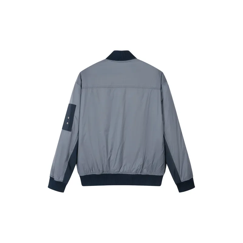 DAVID NAMAN Down Jackets Men Navy Blue-1