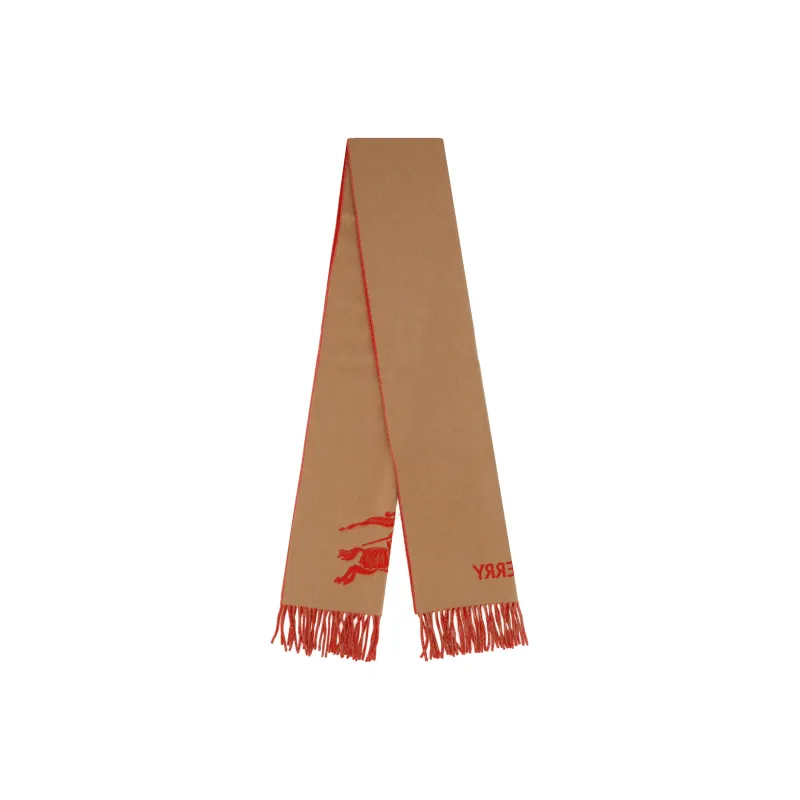 Burberry Equestrian Knight Cashmere Scarf-1