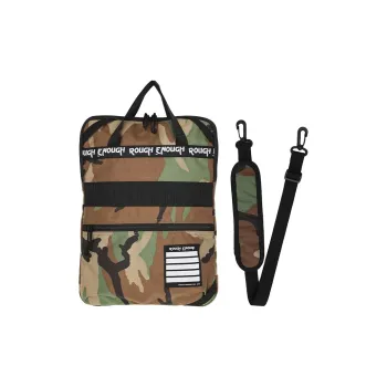 Rough Enough Canvas Canvas Bag Laptop Bag Document Bag Handbag Crossbody Bag Medium Size Unisex Camouflage
