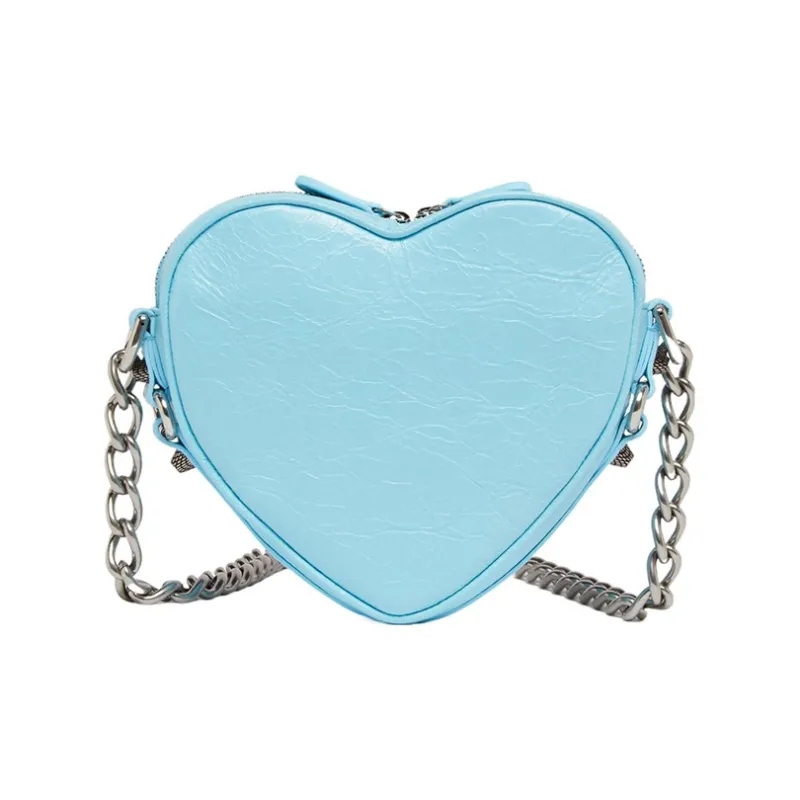 Balenciaga Mini Le Cagole Heart Crossbody Bag-4