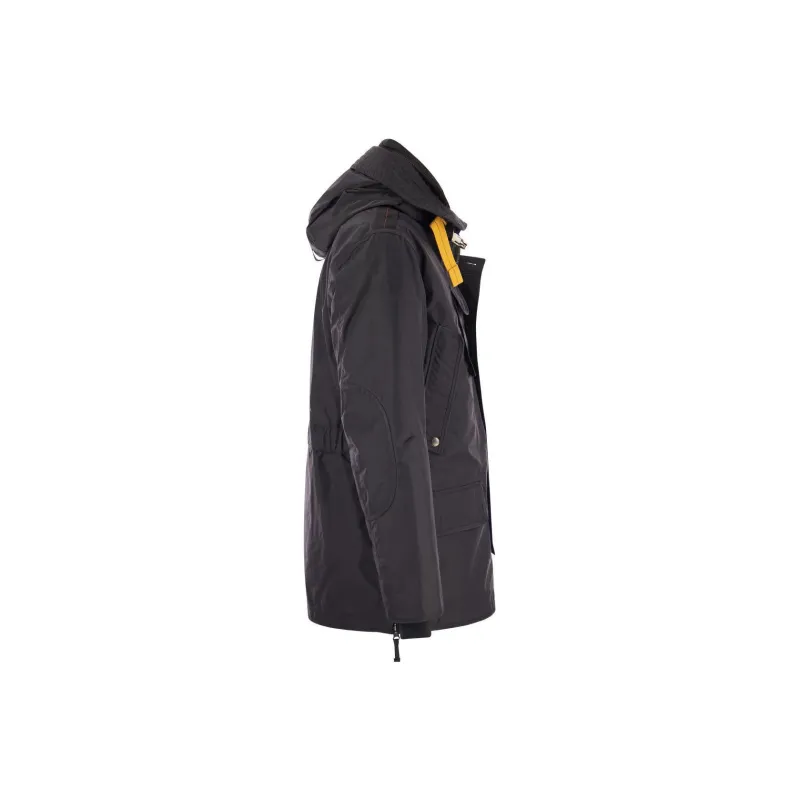 PARAJUMPERS Kodiak Logo Patch Hooded Padded Coat-2
