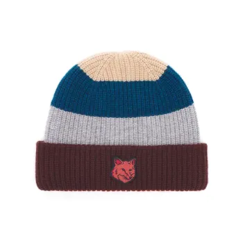 Maison Kitsune Beanies Unisex Multicolor