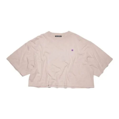 Acne Studios Emotion Series T-Shirts Unisex Beige