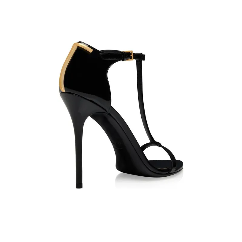 TOM FORD One Strap Sandals 10.5cm Women's Black-3