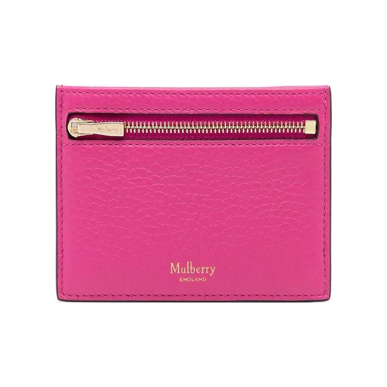Mulberry Leather Wallet Regular Women's Rose Red-0