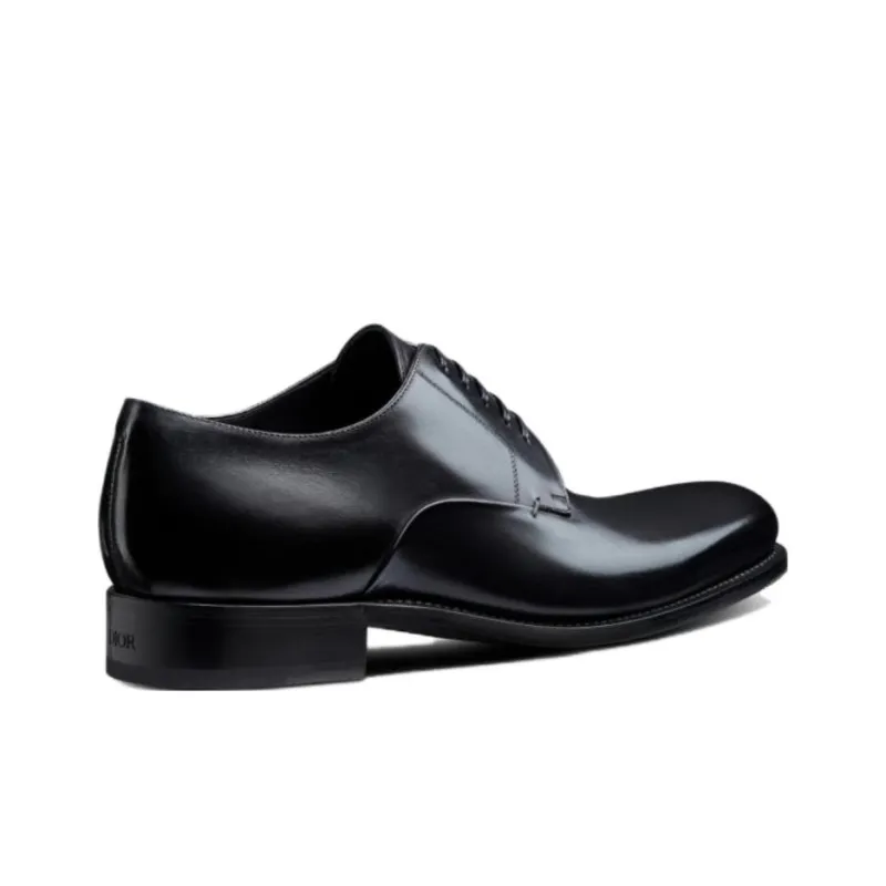 DIOR Dress Shoes Men Low-Top Black-3
