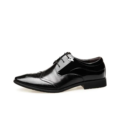 LAORENTOU Dress Shoes Men Low Top