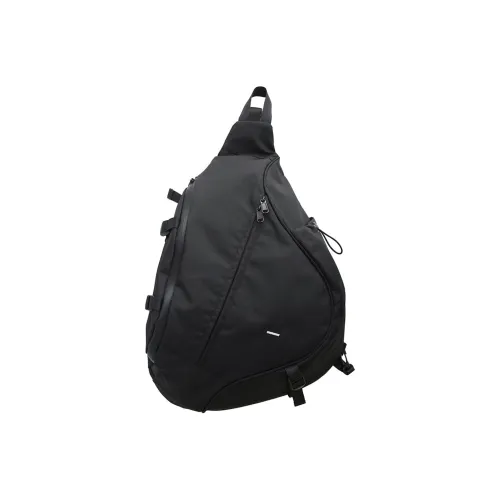 Slazenger Nylon Bow And Arrow Sling Bags Unisex Black