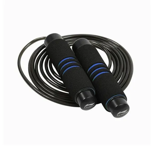LiNing Fitness Training Non Countable Jump Ropes Adults ABS Foam Controller PVC Cord 2.9m