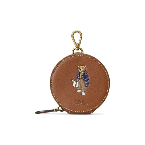 Polo Ralph Lauren Leather Coin Purse Regular Women's Brown