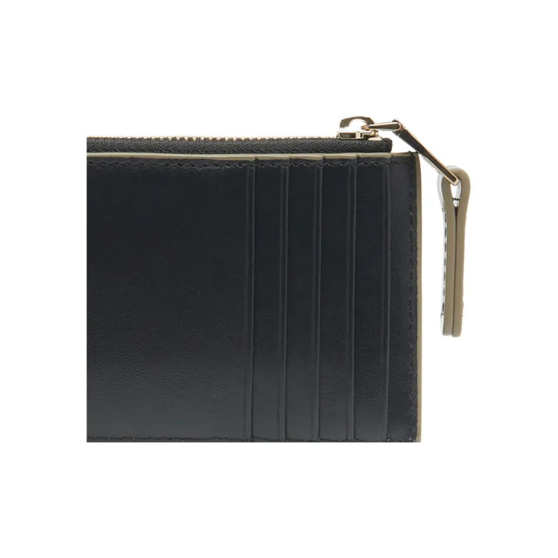 DIESEL Cow Leather Card Holder Regular Women's Metallic-4