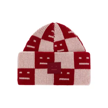 Acne Studios Jacquard Knit Beanie