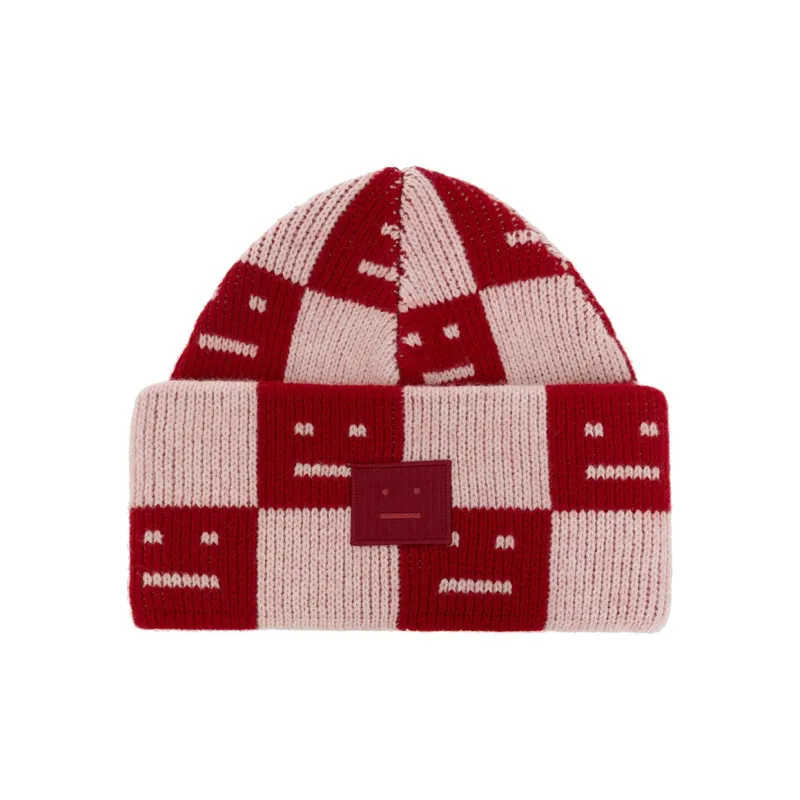 Acne Studios Jacquard Knit Beanie-0
