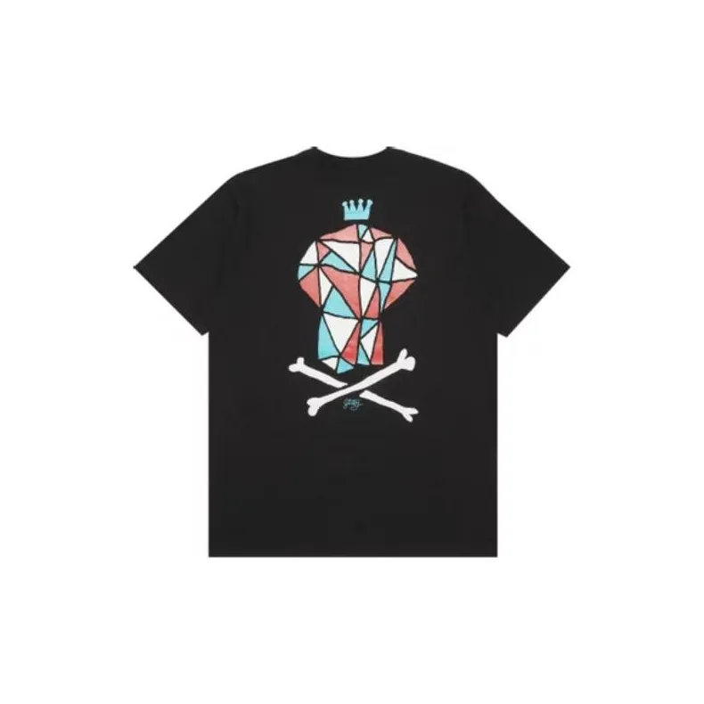 Stussy Skull Crown Triangle Tee-1