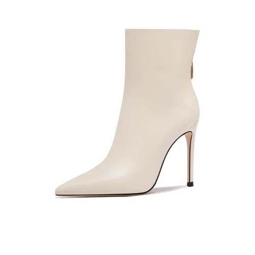 Lily Wei Ankle Boots Women's Off White