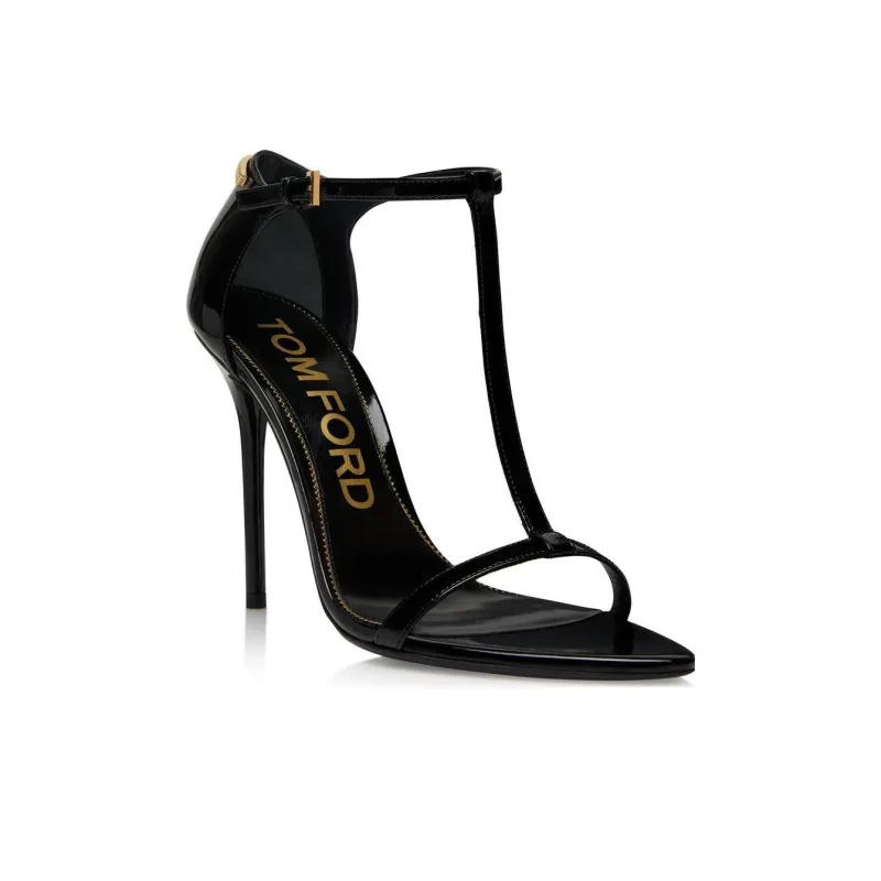 TOM FORD One Strap Sandals 10.5cm Women's Black-2