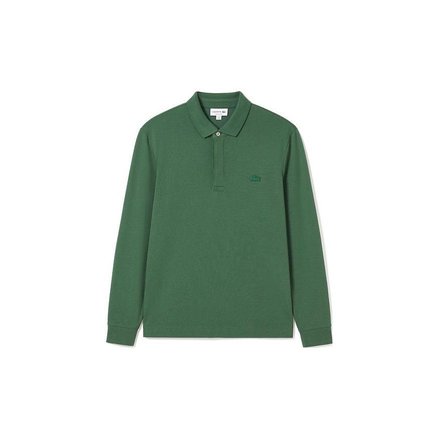 LACOSTE Polo Shirts Men Crocodile Green POIZON