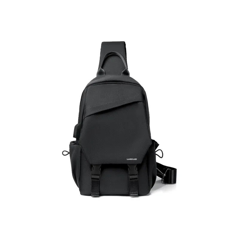 LANDCASE Fabric Messenger Bag Sling Bag Regular Unisex Multicolor-0