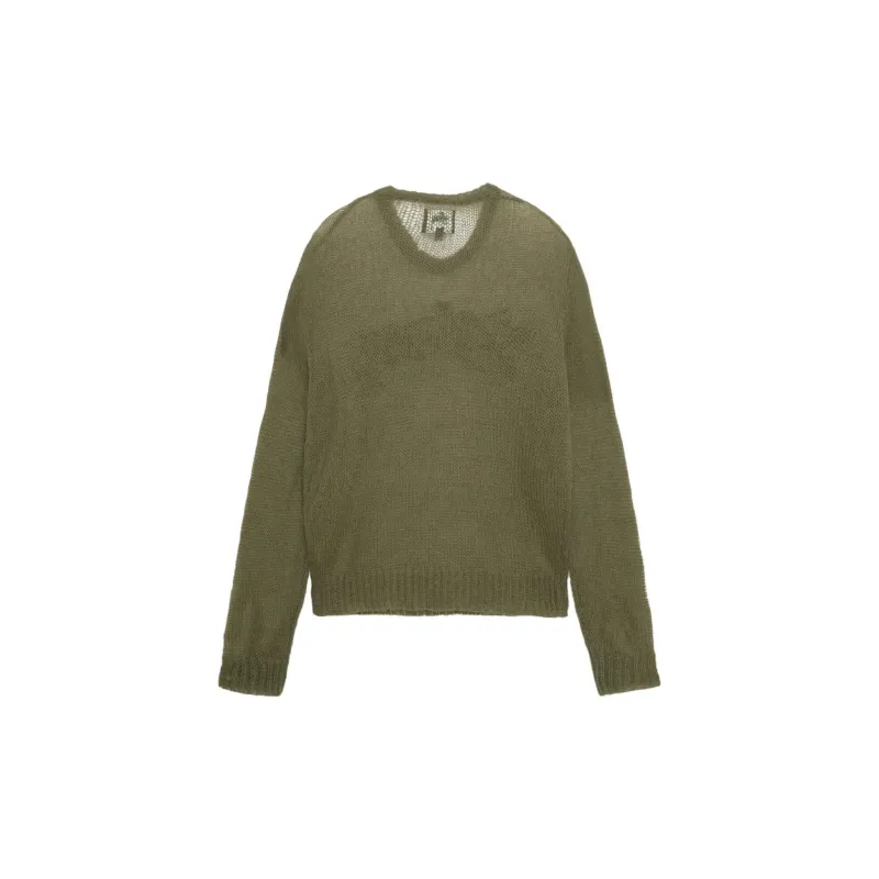 Stussy Loose Knit Logo Sweater-1