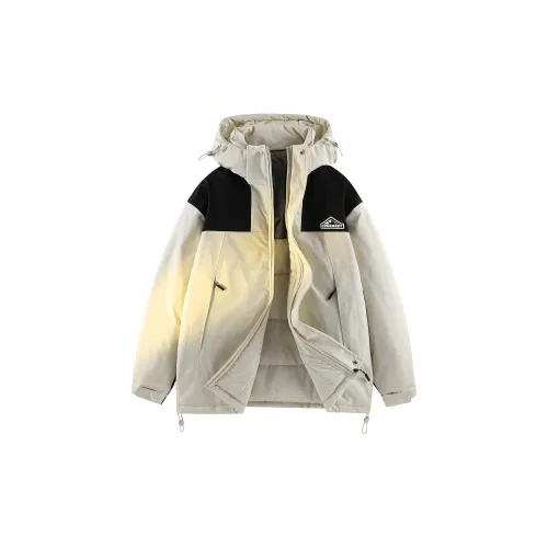 CRUSH KEY Puffer Jackets Unisex