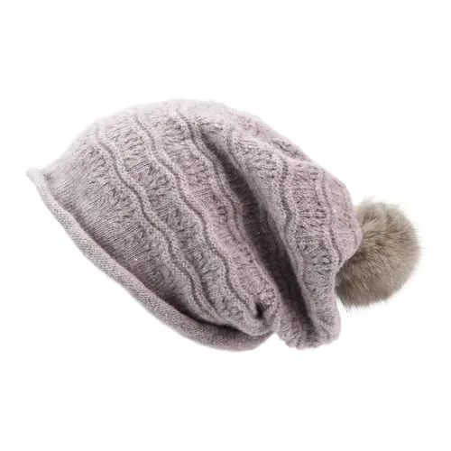 MARJAKURKI 100% Wool Beanie Greeting Card Shopping Bag Closed Toe Pile-Up Hat Autumn Song Women's