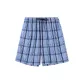 Dark Light Blue Plaid