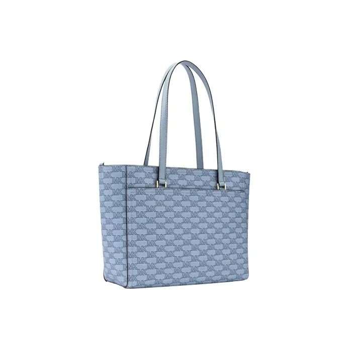MICHAEL KORS Maisie Artificial Leather Tote Bag, Shopping Bag, Handbag Tubas Women's Light Blue-3
