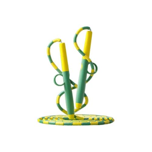 TMT Casual Entertainment Non Countable Jump Ropes Kids Bamboo Rope TPR Controller Green
