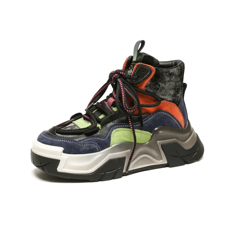 SOBB Cushioning Anti-Slip And Wear-Resistant High-Top Casual Shoes Women's-1