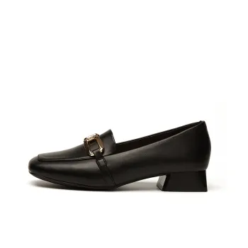 DAPHNE Loafers Women's Black/Apricot/Ecru