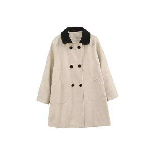 Udon House Velvet Jackets Women's Oatmeal