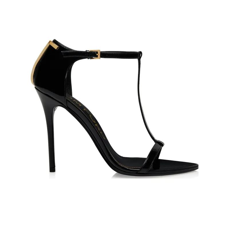 TOM FORD One Strap Sandals 10.5cm Women's Black-1