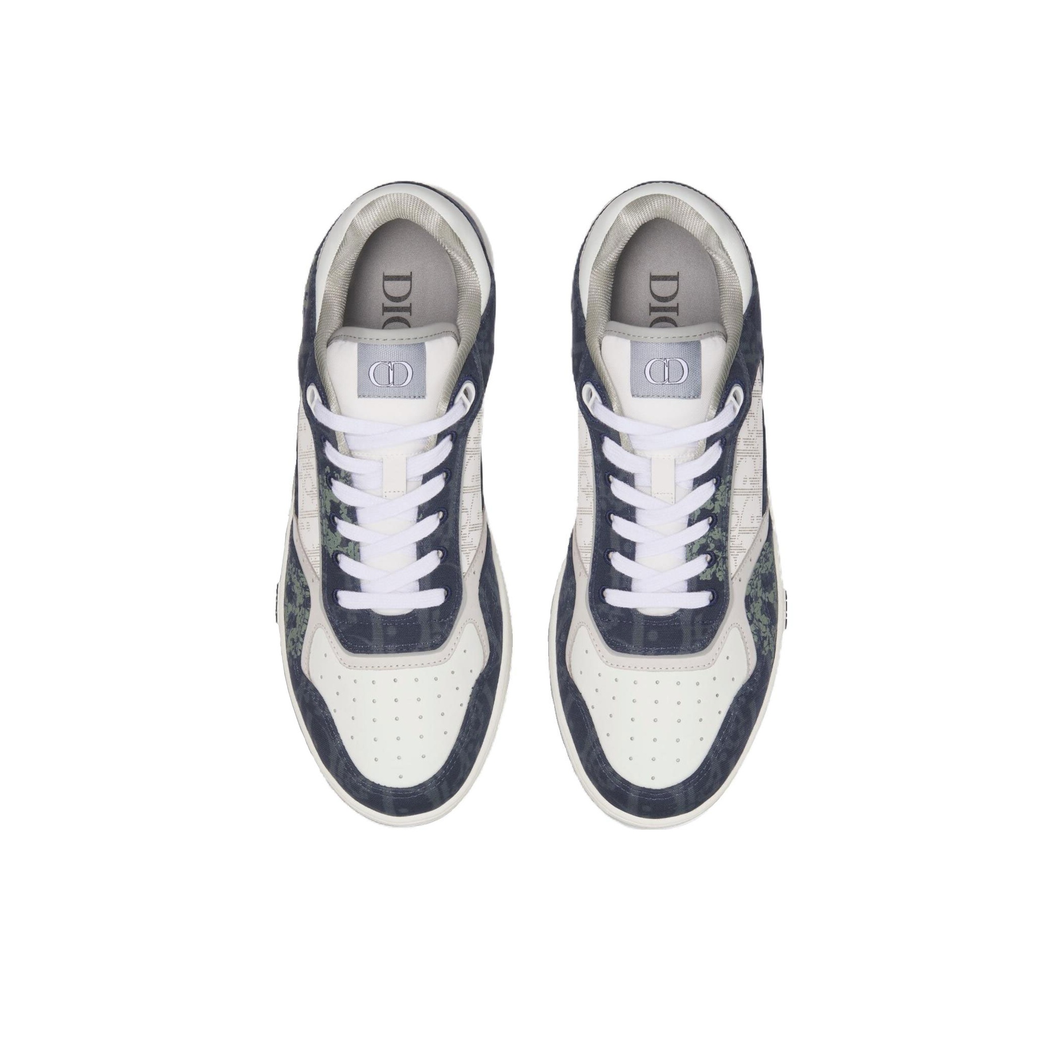 DIOR B27 Low Denim Blue White DIOR Tears Oblique Galaxy