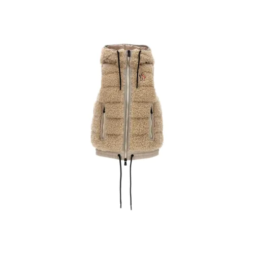 Moncler Grenoble Vests Women's Khaki