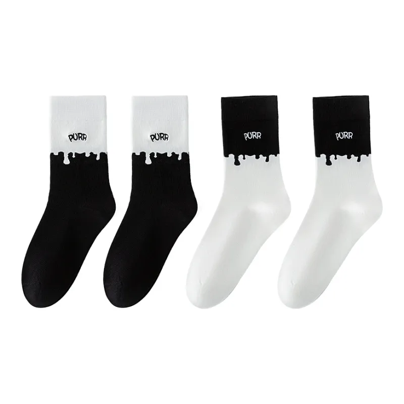HANADASOX Unisex Mid-Calf Socks-0